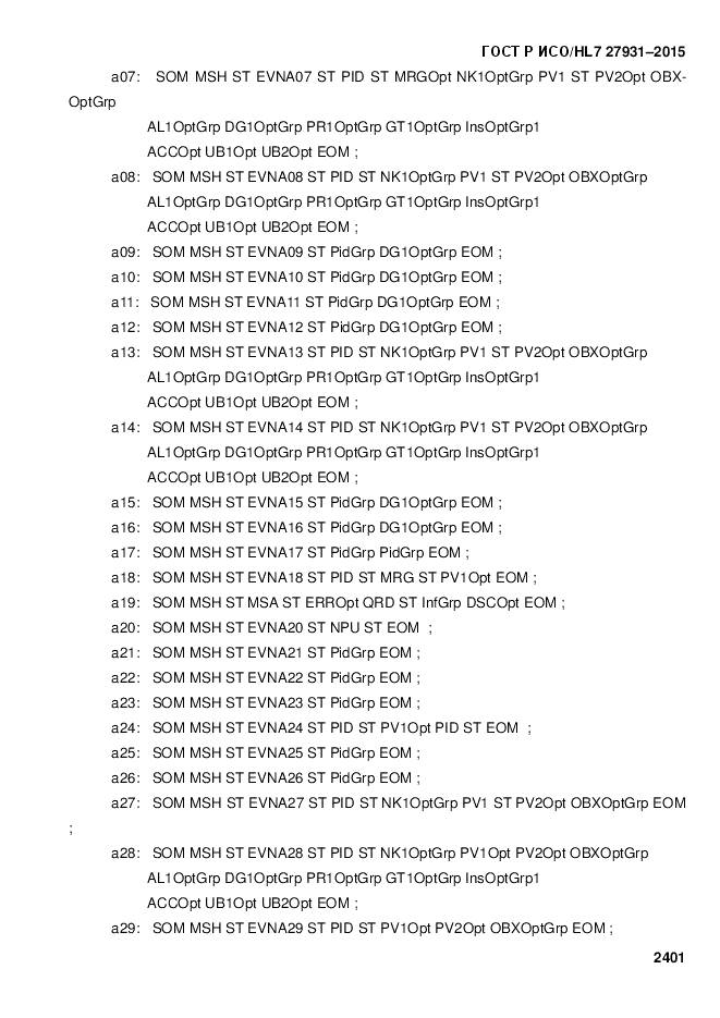 ГОСТ Р ИСО/HL 7 27931-2015, страница 2408